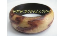 Bali Handmade Wood Bangles